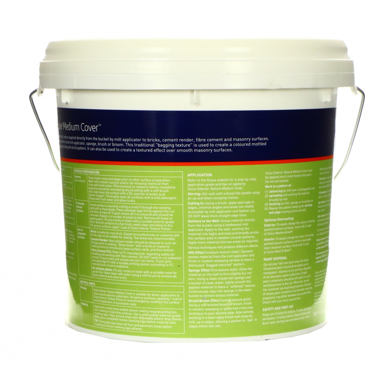 Dulux Exterior Textures Medium Cover Direct Paint