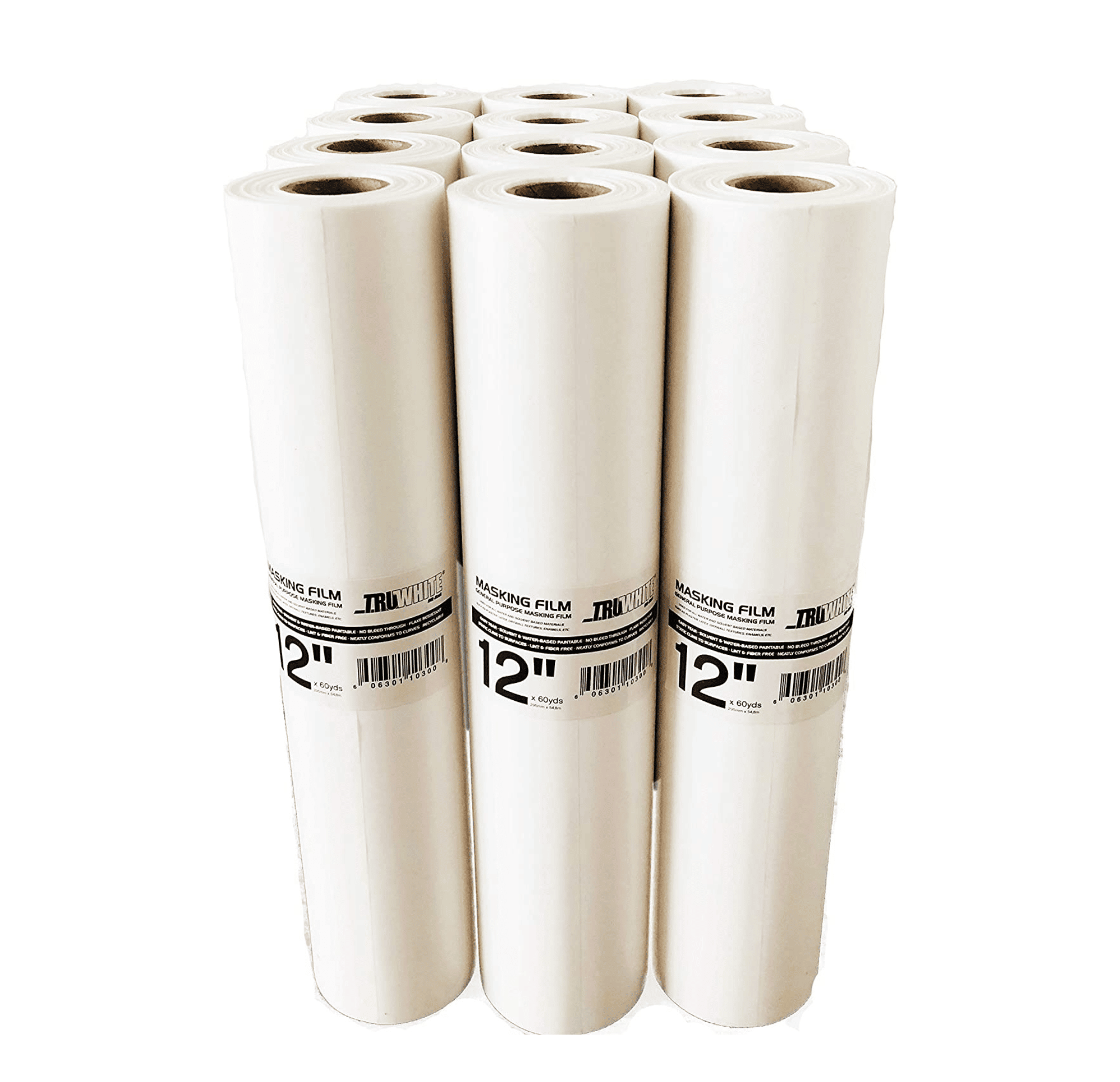 GPI PreFolded TruWhite Masking Film Direct Paint