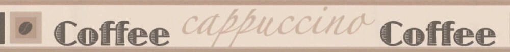 Coffee Cafe Wallpaper Border - Direct Paint