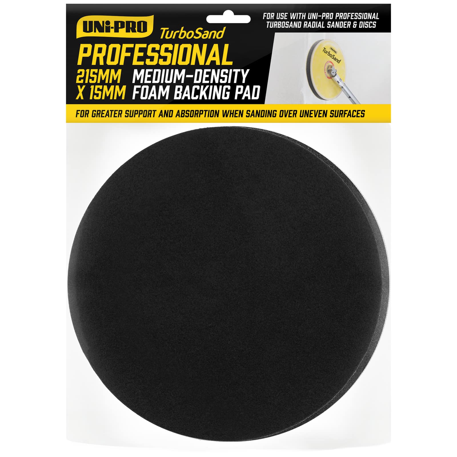 UniPro Professional Foam Backing Pad Direct Paint
