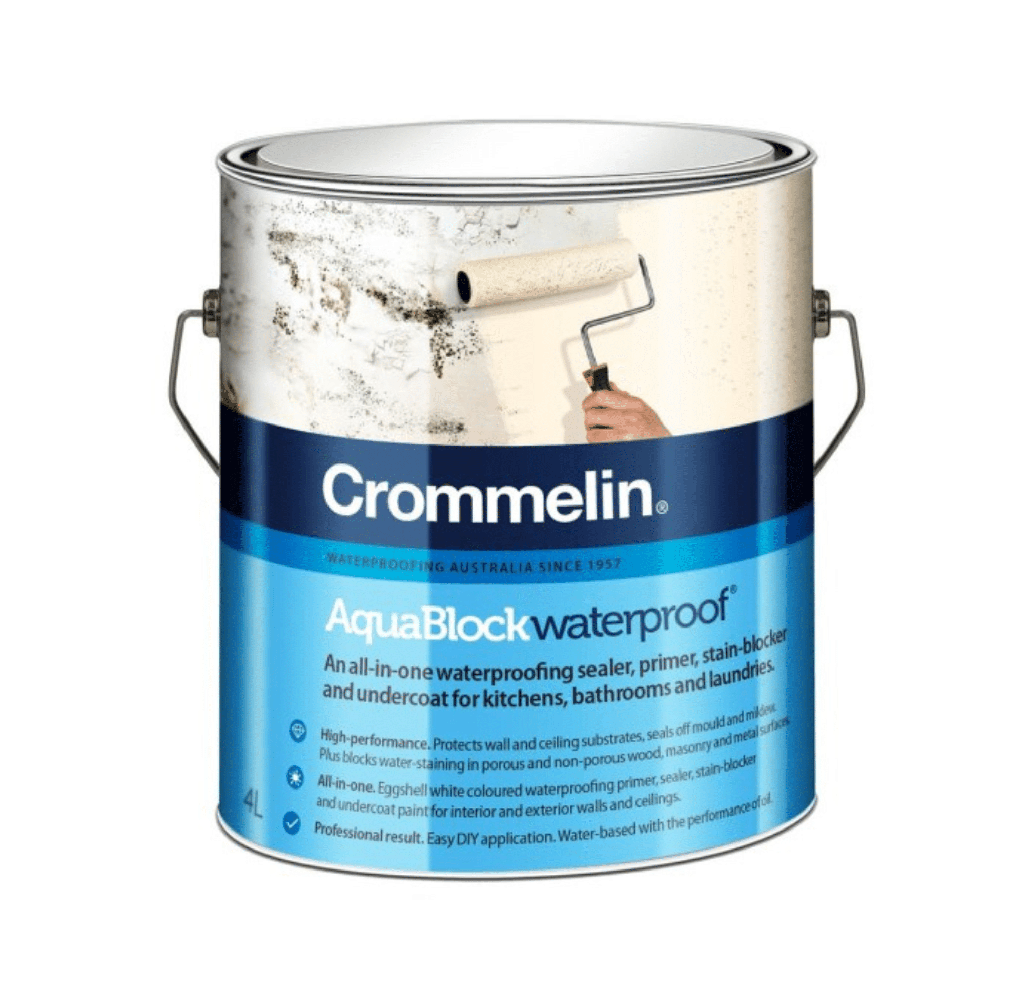 Crommelin AquaBlock Waterproofing Primer Direct Paint