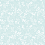 Tiny Tots Koala Leaf Wallpaper Turquoise